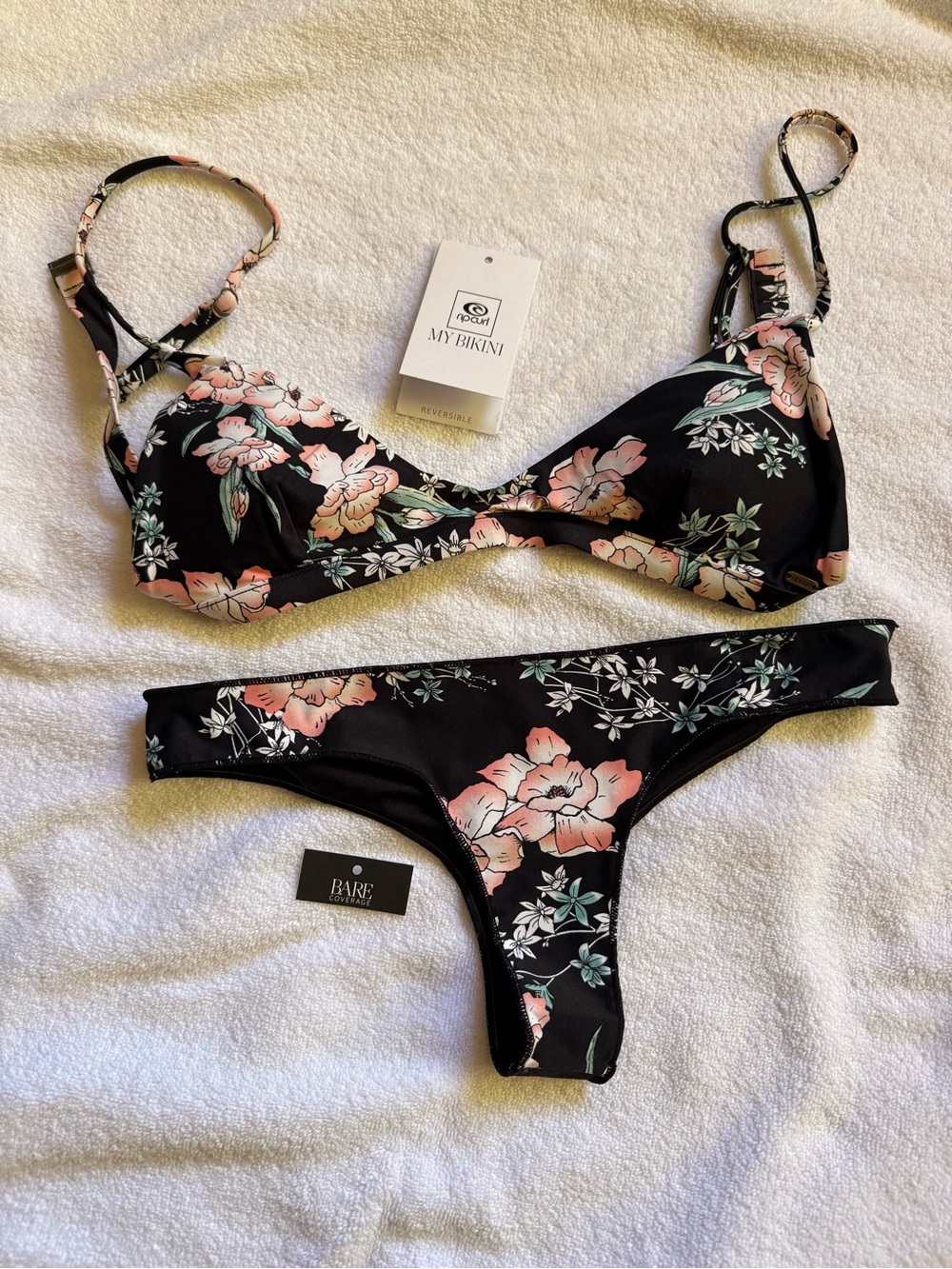 Rip Curl Black Bikini Set